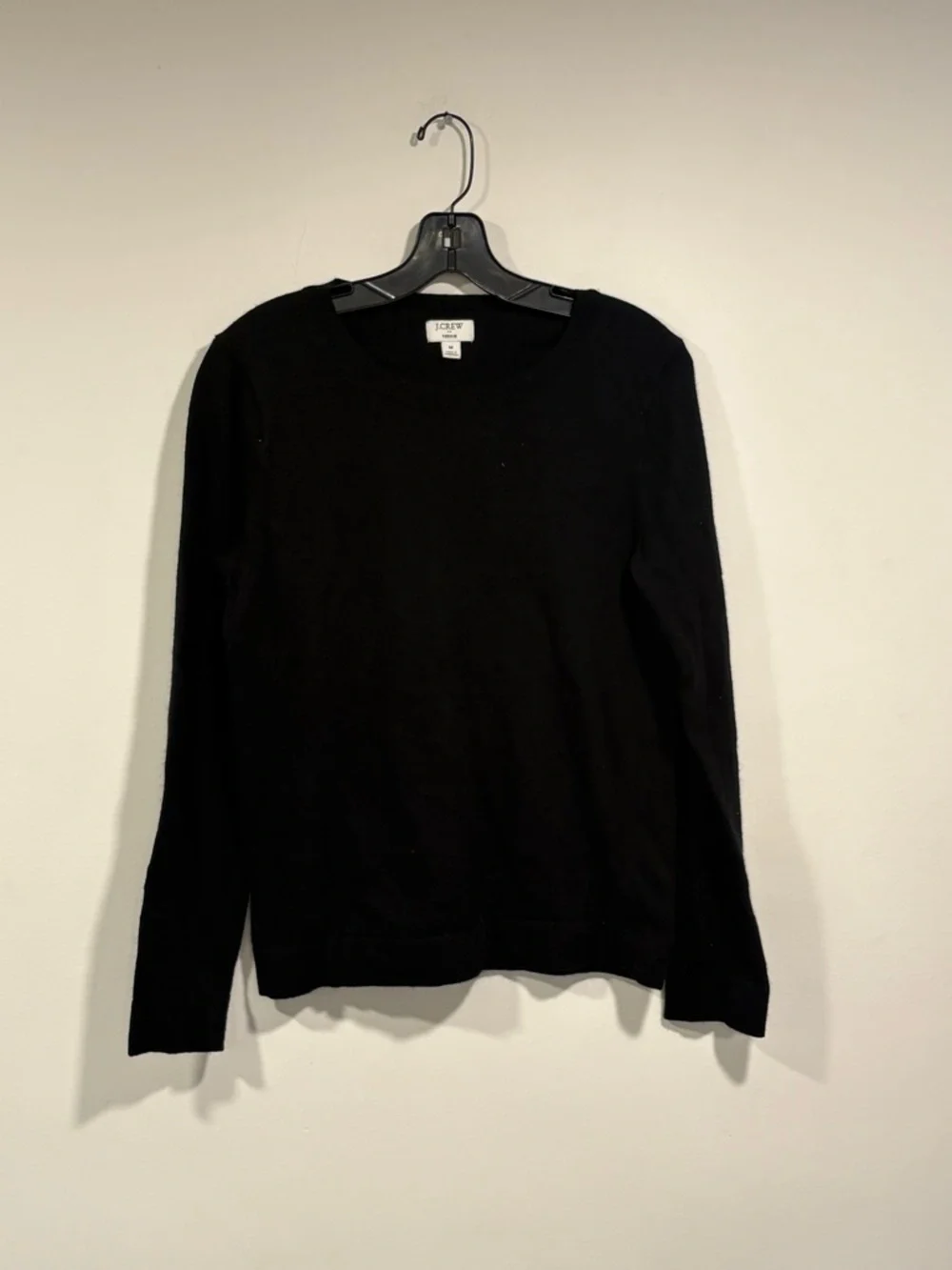 J. Crew Black Women's Crewneck Sweater
